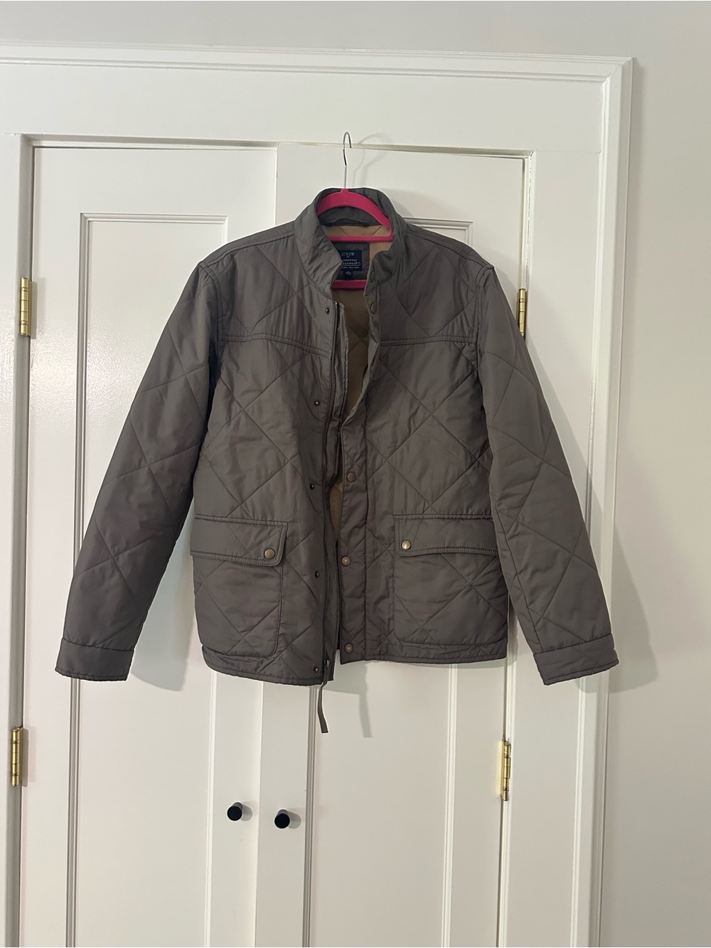 Jcrew Quilted Barn Coat